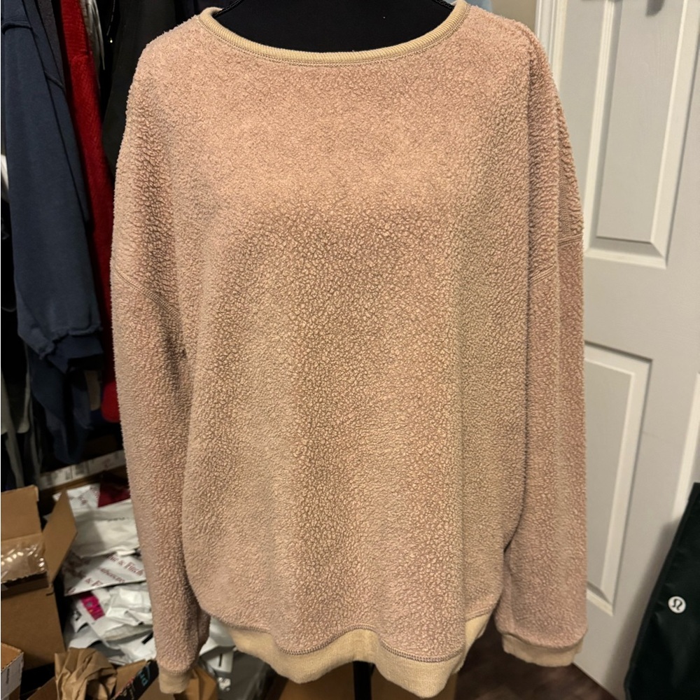 Patagonia Cozy Fuzzy Women's Sweater in Soft Beige